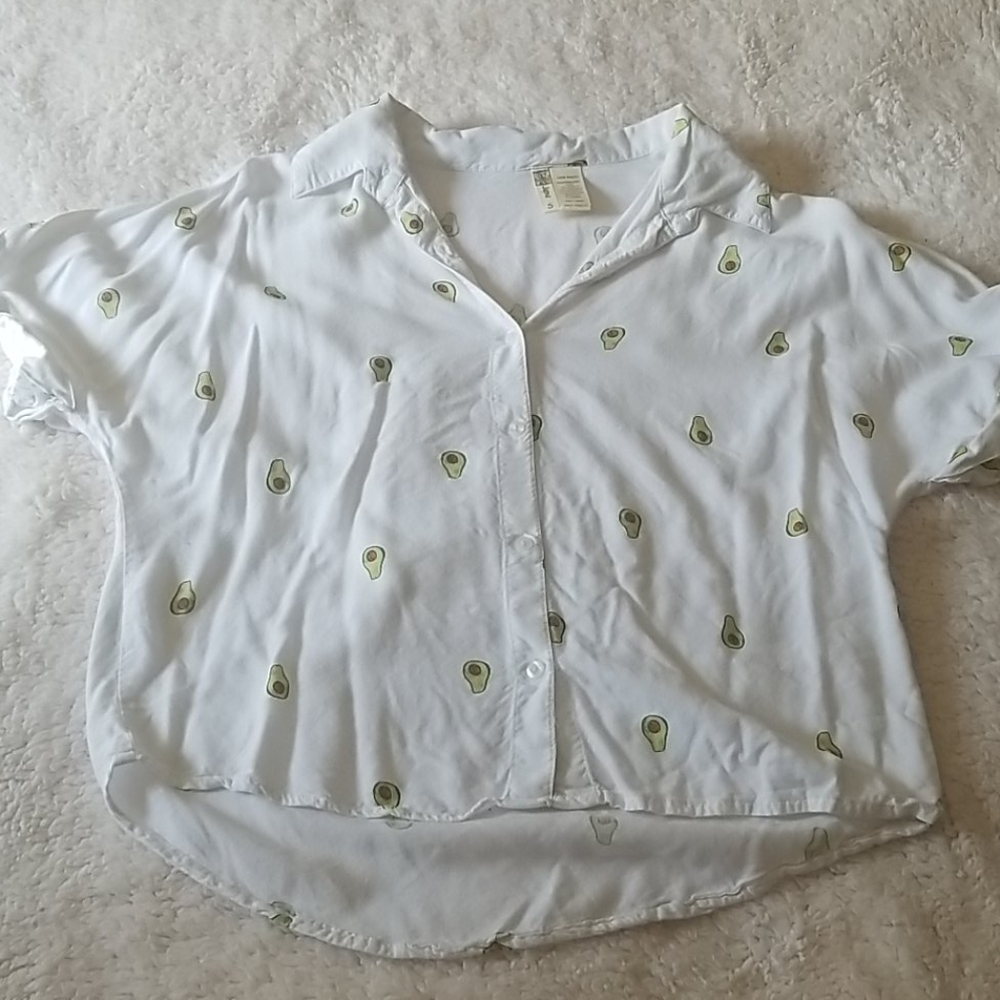 Avocado crop top